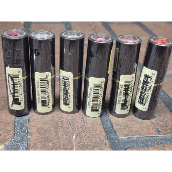 IMAN Luxury Moisturizing Lipstick Lot Of 6 - Picture 2 of 3